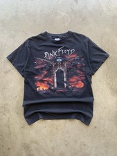 Vintage Grail 1997 Double Sided Pink Floyd The Wall Band Tee Shirt. Size medium.