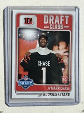 2021 Panini Rookies & Stars Draft Class Rookie Ja'Marr Chase #DC-5 Bengals NFL