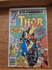 The Mighty Thor #412 Newsstand Variant (Marvel Comics Mid-December 1989)