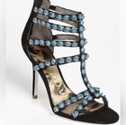 Sam Edelman Alina Black Suede Stiletto Heels Size 8 — photo 1