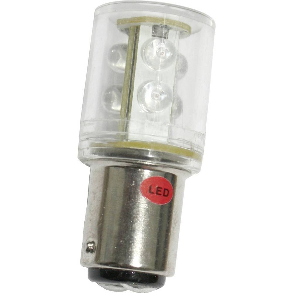 Barthelme 52160215 LED-лампа Weiß BA15d 24 В/пост. тока, 24 В/перем. тока, 22 лм