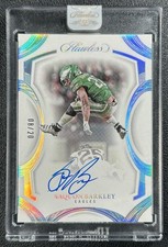 SAQUON BARKLEY 2025 PANINI FLAWLESS FRAME SIGNATURES AUTO SILVER 8/20 EAGLES