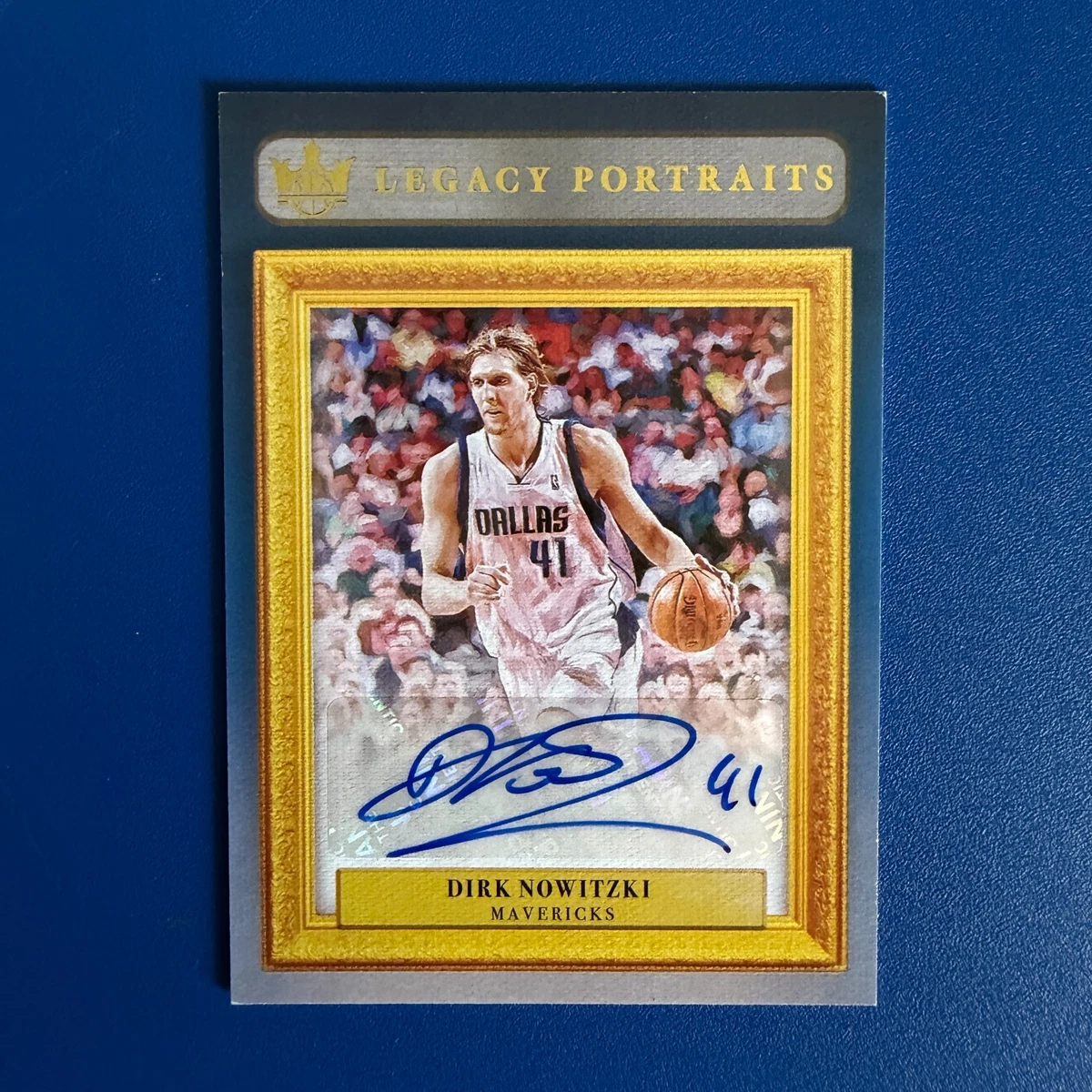Panini Dirk Nowitzki Basketball Original Autographed Sports