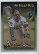 2024 Topps Chrome Refractor Esteury Ruiz #241 17yt