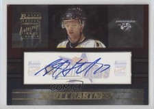 2001-02 Bowman YoungStars Certified Issue 5/50 Scott Hartnell #YSA-SH Auto 4p5
