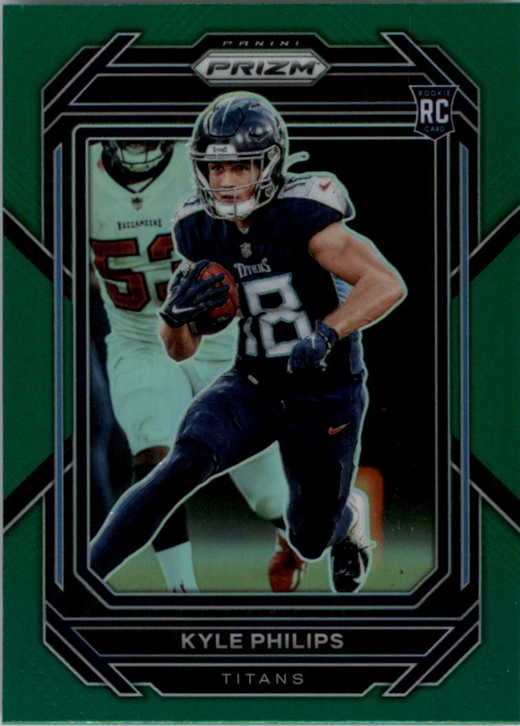 2022 Panini Prizm Prizms Green #357 Kyle Philips - FB