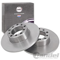 2X ABS Bremsscheiben 273Mm Voll Vorne Passend FüR MERCEDES-BENZ /8 | 15738