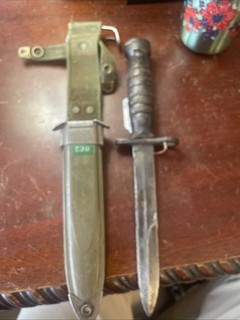 Vietnam Era US M 7 Bayonet