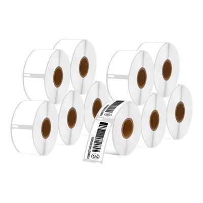 30336 Multipurpose Labels 1'' x 2-1/8'' Replace for DYMO Labelwriter 450 Duo 10PCS