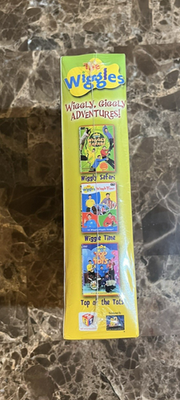 The Wiggles Wiggly Giggly Adventures DVD 2007 3 Disc Set Mfg Steve