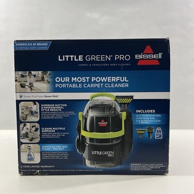 BISSELL Little Green Pro Carpet & Upholstery Deep Cleaner - NEW