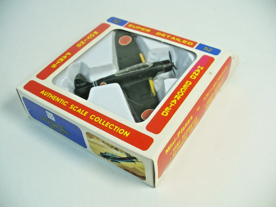 Tomy Bachmann Mini-Planes #52 Nakajima B5N2 Type 97 ATTACK BOMBER Kate 1/190 - Image 2 of 4