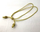 Gold Metallic Officers Hat Cord