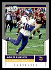 2017 Score #66 Adam Thielen Scorecard SP  VIKINGS
