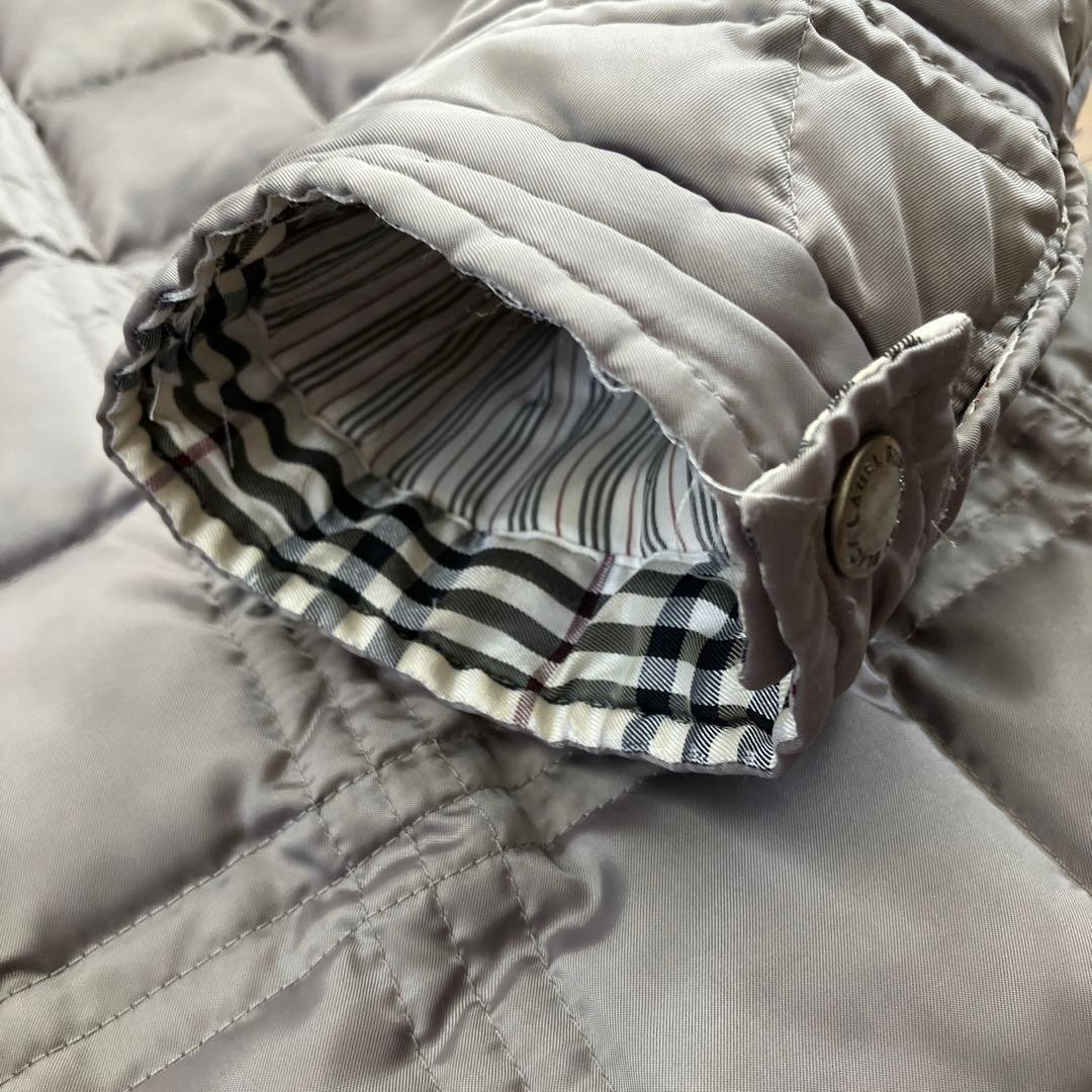 BURBERRY BLACK LABEL Down Jacket Size M Champagne Gold From Japan thumbnail 20