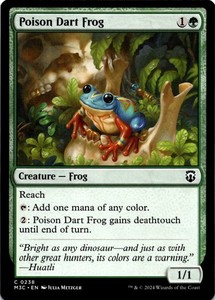 Poison Dart Frog (238/835) Commander: Modern Horizons 3 Common