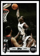2003-04 Topps #150 Stephen Jackson San Antonio Spurs NM+