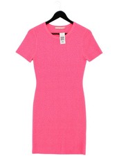 Alice + Olivia Bodycon Mini Dress M in Pink