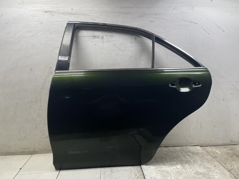 2010 TOYOTA CAMRY LE REAR LEFT DRIVER SIDE DOOR SHELL DARK GREEN