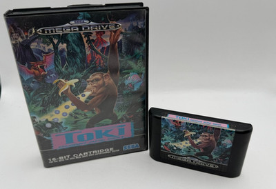 Toki Going Ape Spit Sega Mega Drive PAL mit OVP Sammler guter Zustand