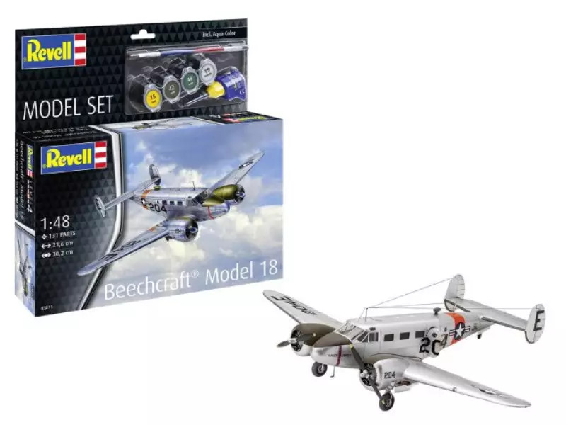 REVELL Beechcraft Model 18 kit de modélisme pour s'évader le week-end