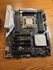 ASUS X99-A i7-6800K CPU Cooler Master Cooler TESTED WORKING