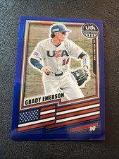 2026 USA Stars And Stripes Prizm Grady Emerson /299