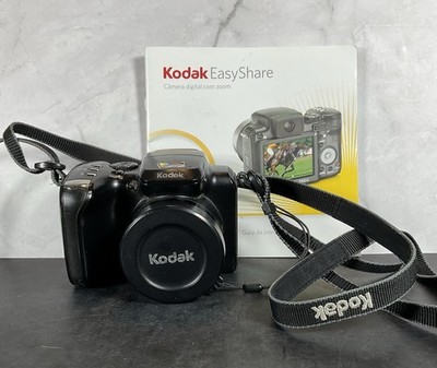 Black Kodak Easyshare Z712 IS 7.1MP Digital Camera Tested And Works