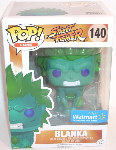 Funko Pop! Games Street Fighter 140 BLANKA New Walmart Exclusive Series 1 Capcom