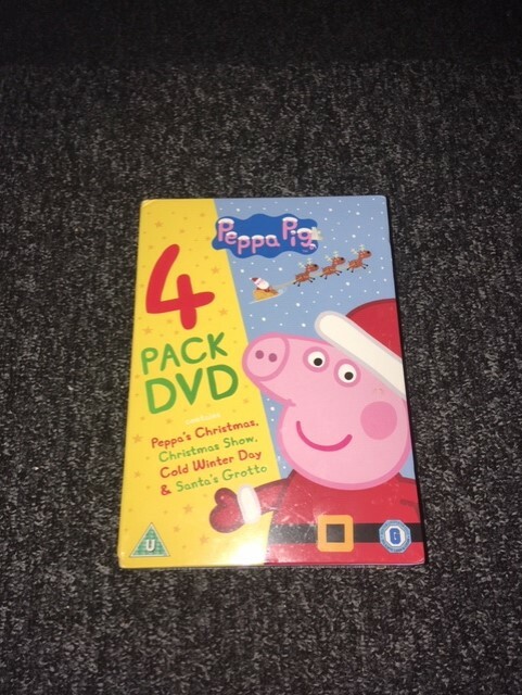 Peppa Pig 4 Pack DVD Christmas Episodes