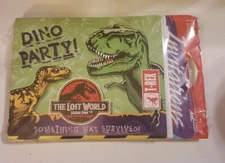 Vintage Jurassic Park The Lost World Dinosaur Party Birthday Paper Invites