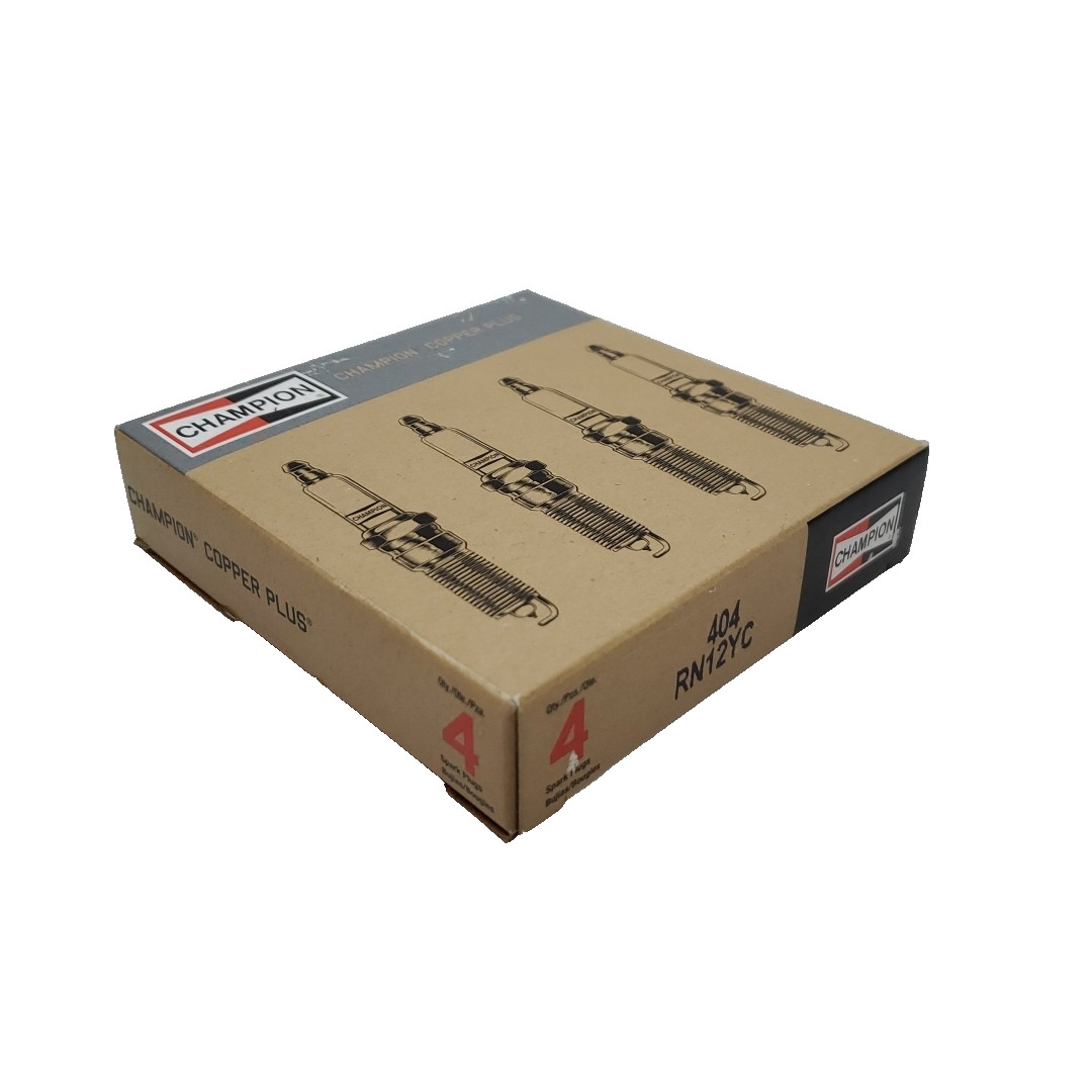Champion Copper Plus Spark Plug 404 RN12YC Qty 4
