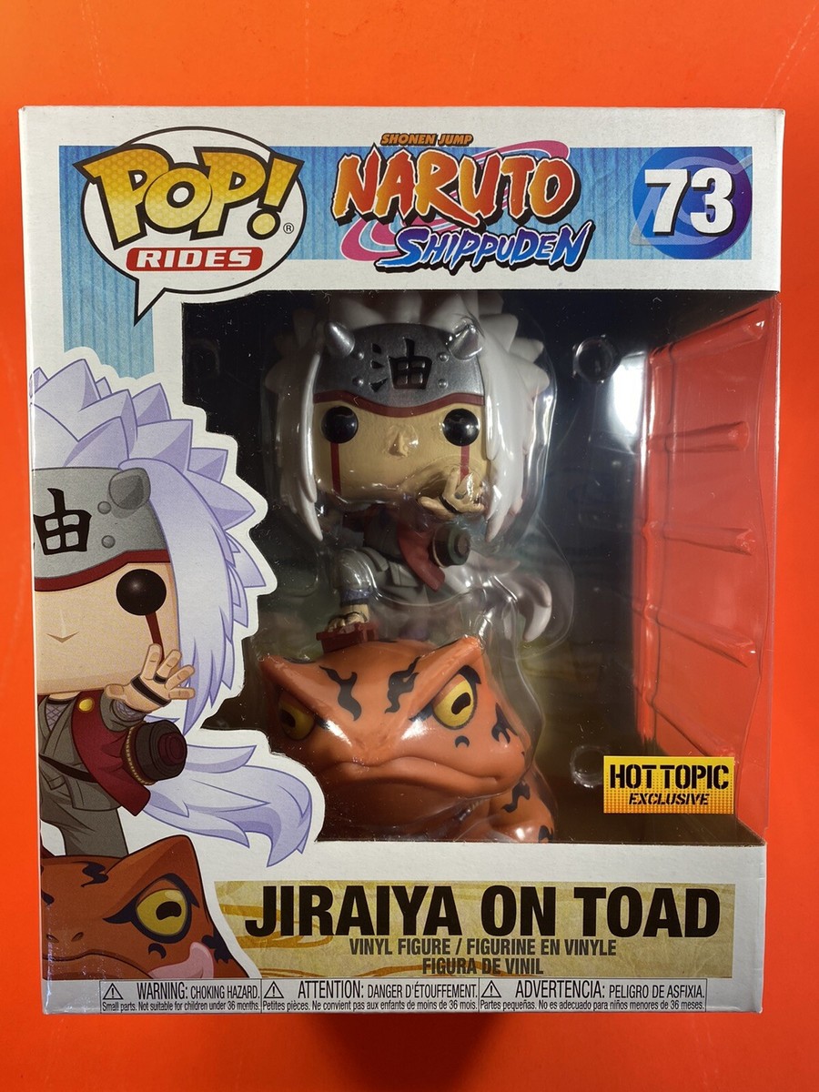 Funko Pop Jiraiya On Toad Naruto Shippuden Hot Topic