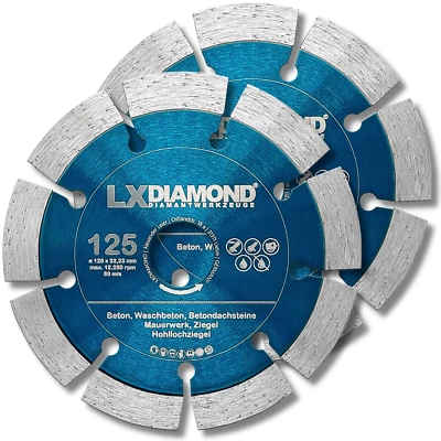 LXDIAMOND Diamant-Trennscheibe 125mm pass. für Hilti DC-SE 19 / 20 Mauernutfräse