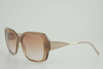B 4192 Burberry 3173/13 56-17 135 2N Gold Pink/Gradient Rose Brown Sunglasses