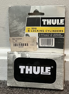Thule Roof Racks 8 pack Locking Cylinders 588
