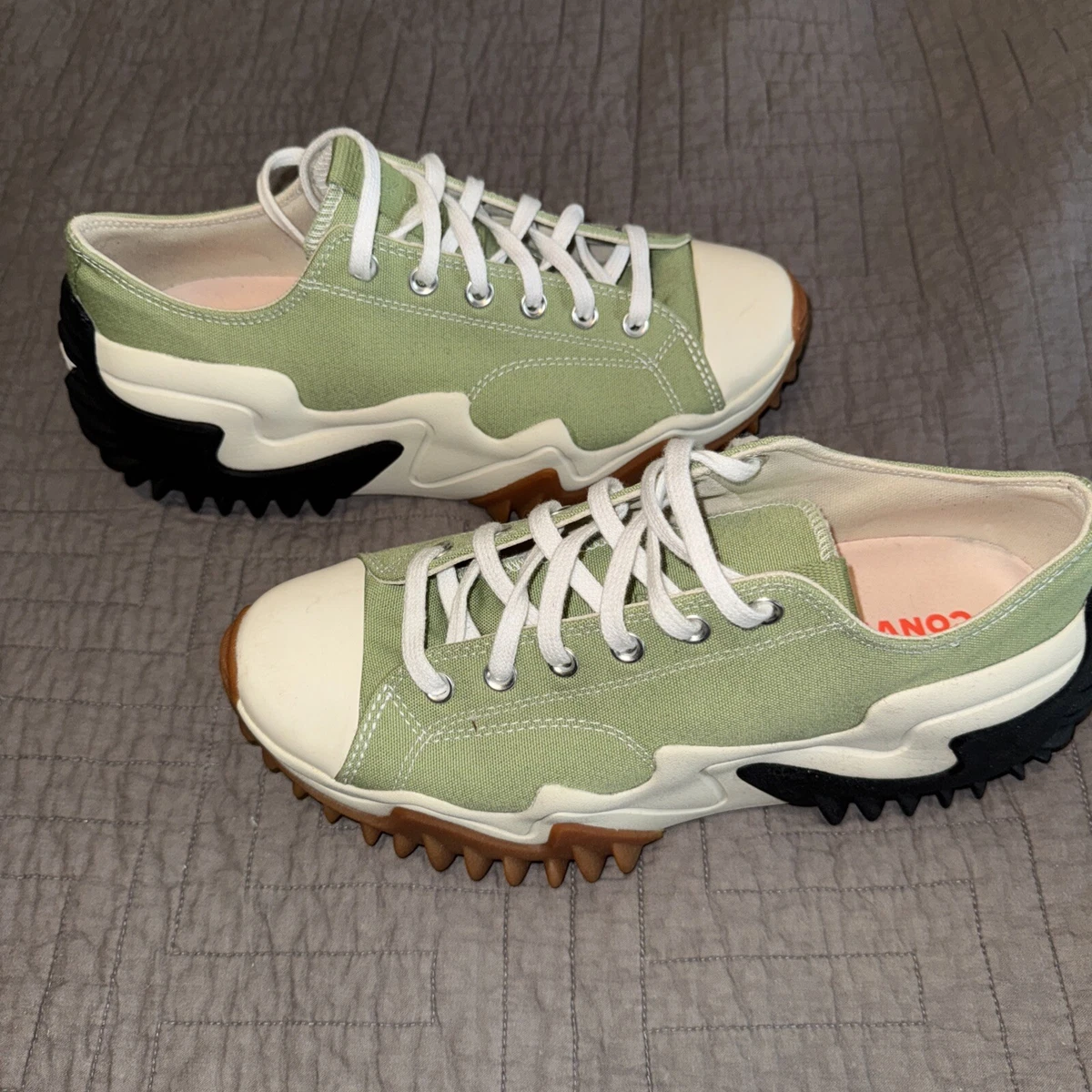 Converse Sneakers Mens 12 Green Run Star Motion Platform Lugged Outsole Sneakers Buy Converse Run Star Motion from £55.00 (Today) – Best  main image 4