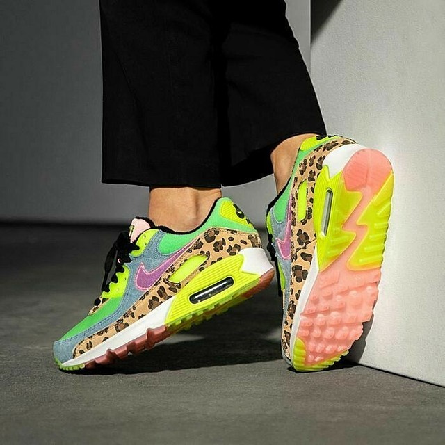 nike air max 90 lx illusion green