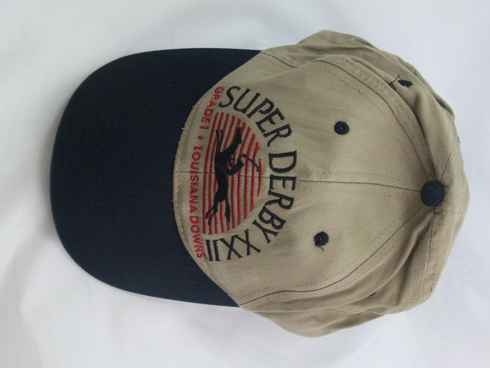 Super Derby XXII Louisiana Downs Horse Race Hat Blue Gem super-derby-xxii-louisiana-downs-horse-race-hat-blue-gem