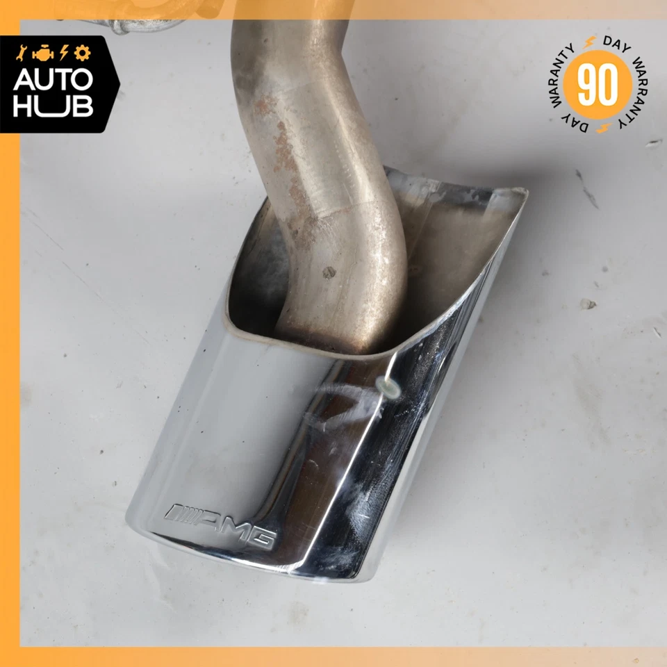 06-08 Mercedes W219 CLS550 CLS500 Exhaust Muffler Mufflers Right And Left OEM - Image 2 of 4