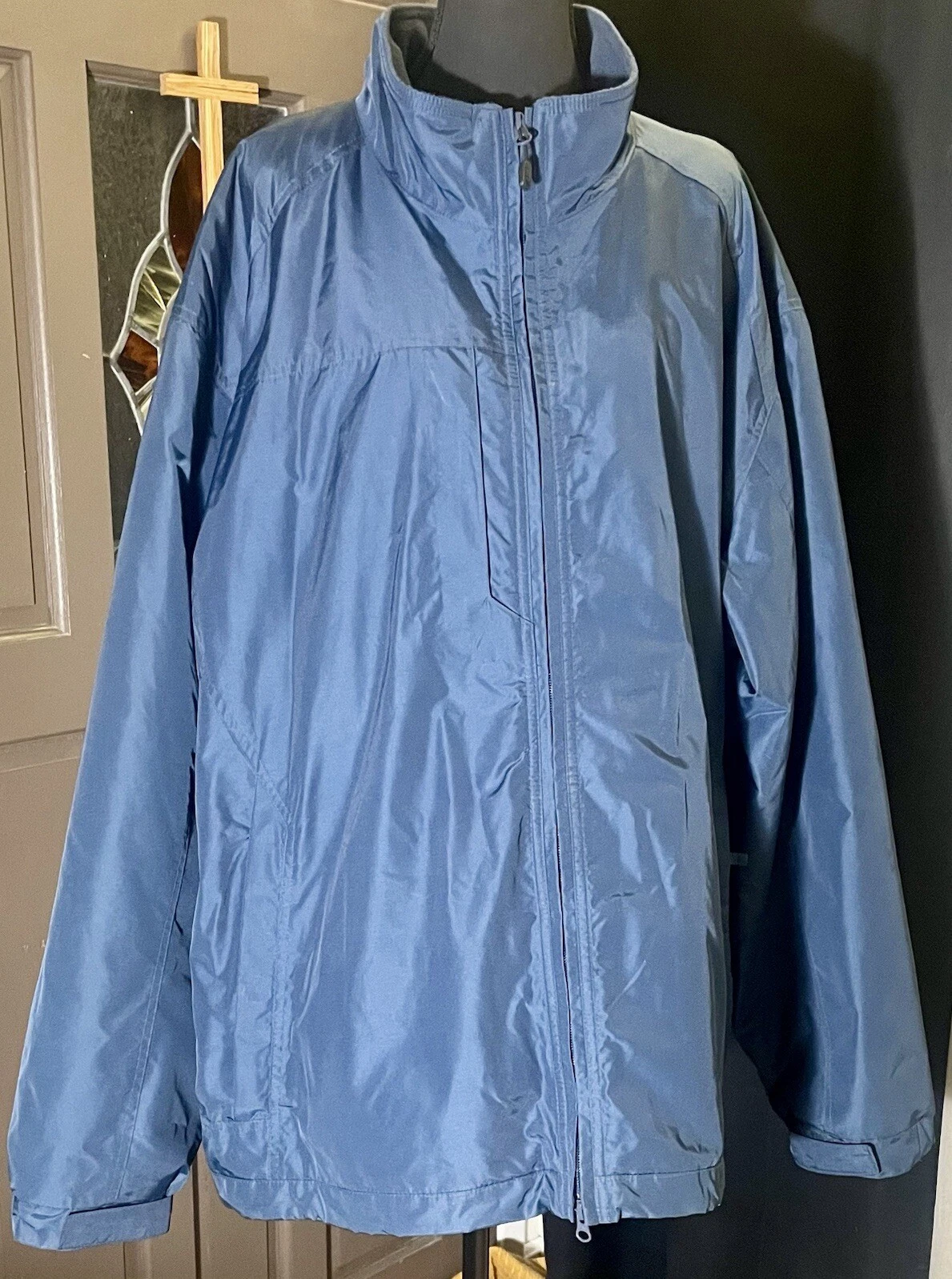 North Authority Blue Jacket Men’s Size 4X Lightweight Full Zip Coat
