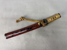 Y8552 TSUKA Japanese short sword accouterment Koshirae tsuba antique Katana