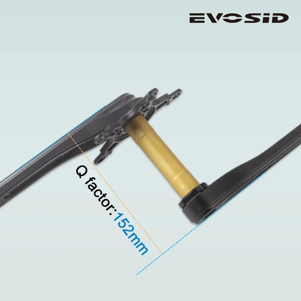 110BCD Road Folding Bike Crankset 165/170/175mm Hollow Crank Spider 5 Claw - Image 4 of 4