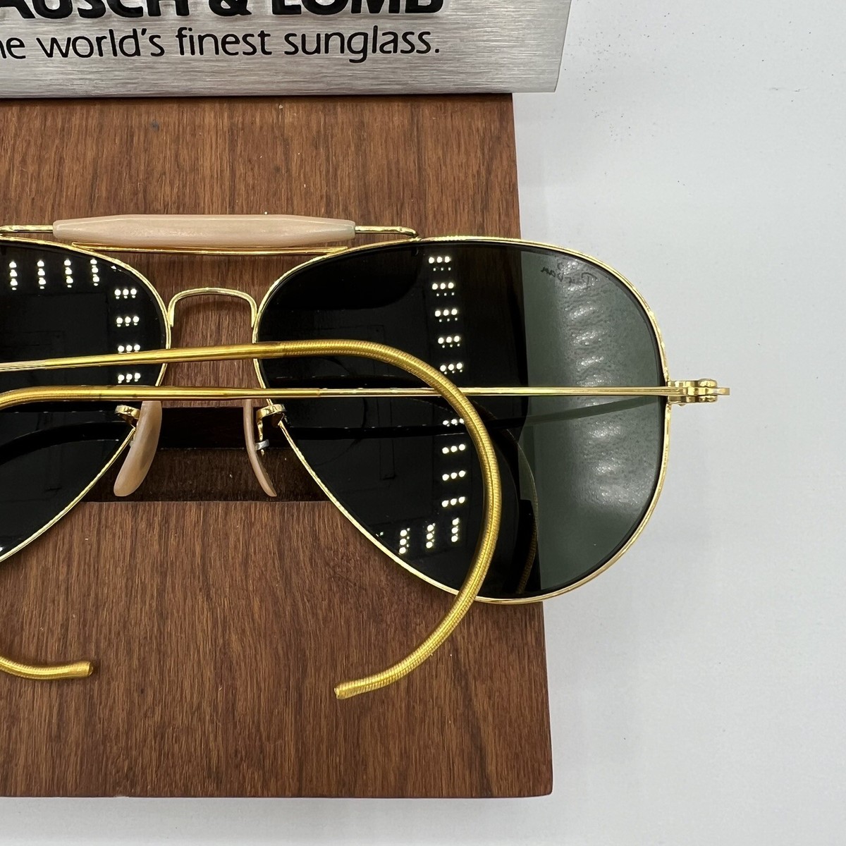 1980's 62MM VINTAGE B&L RAY-BAN W0229 GEP G15 OUTDOORSMAN II 1980's 62MM VINTAGE B&L RAY-BAN W0229 GEP G15 OUTDOORSMAN II