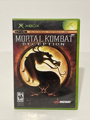 Mortal Kombat: Deception (Microsoft Xbox) No Manual