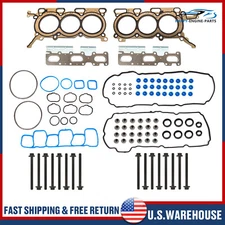 HS26487PT-1 Cylinder Head Gasket Set Bolts for Ford Edge 3.5L V6 DOHC 2011-2013