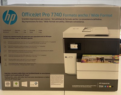 scan a3 hp officejet pro 7740