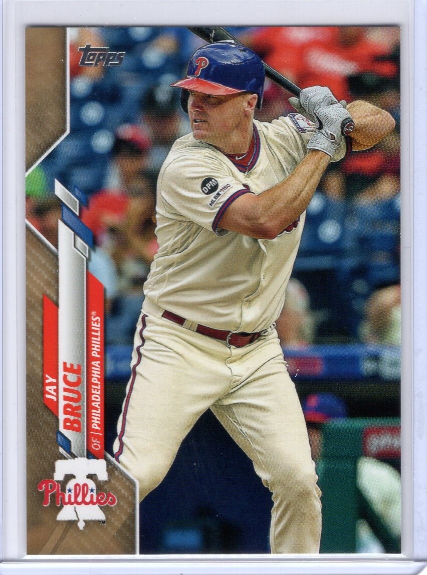 2020 Topps Gold Parallel /2020 - Jay Bruce - #132 - Philadelphia Phillies