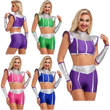 Women Outfit Rachel Roth Sets Theme Costume Outer Cosplay Anime Alien Festival