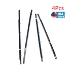 4Pcs Outside Door Window Weatherstrip Molding For Honda Accord Sedan 1994-1997